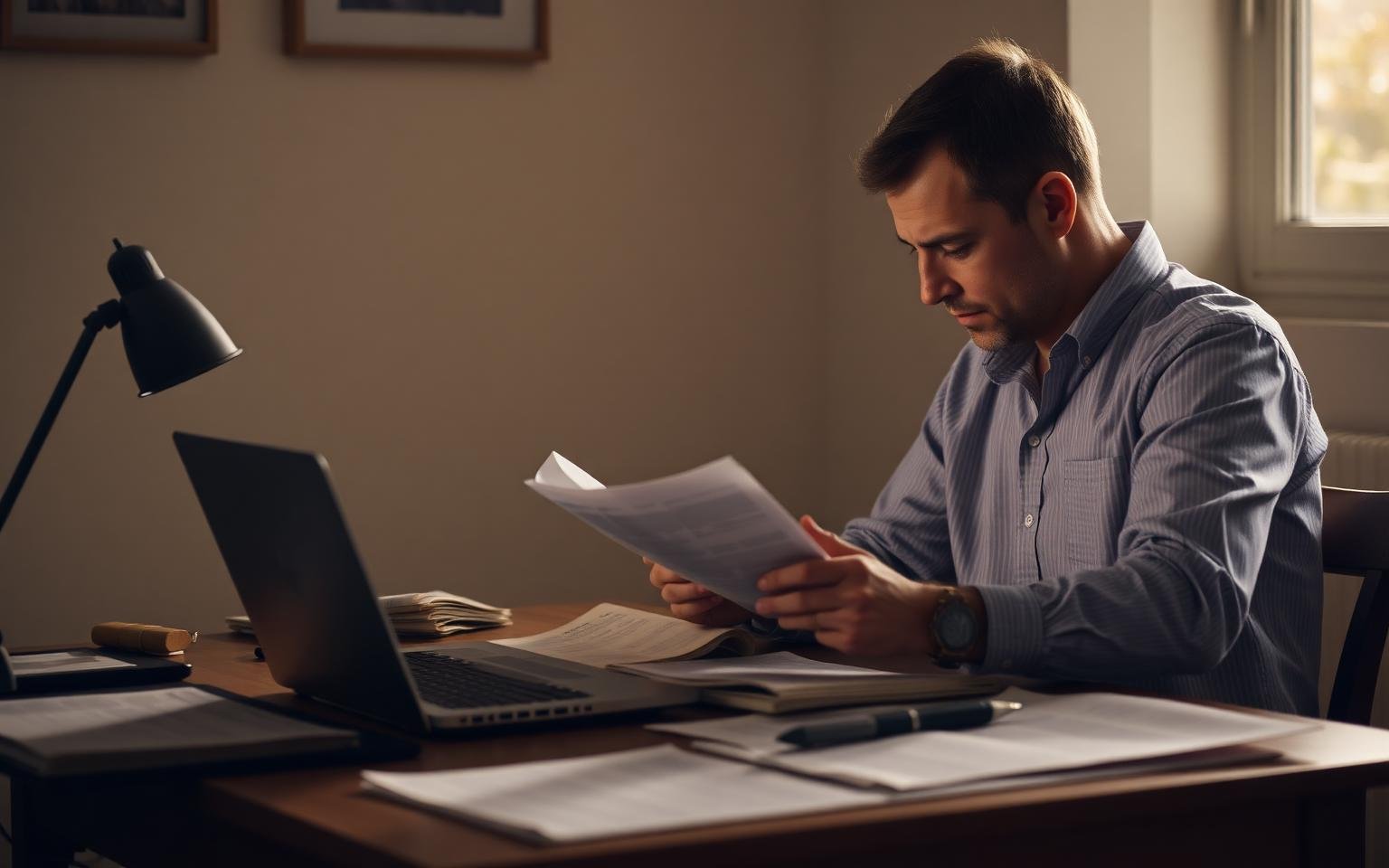 A specialist reviewing immigration policy updates